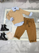 Jeans ballon Brown