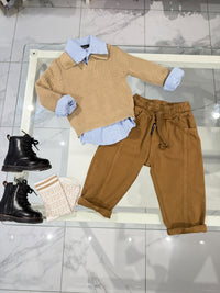 Jeans ballon Brown