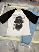 T-shirt stampa retro