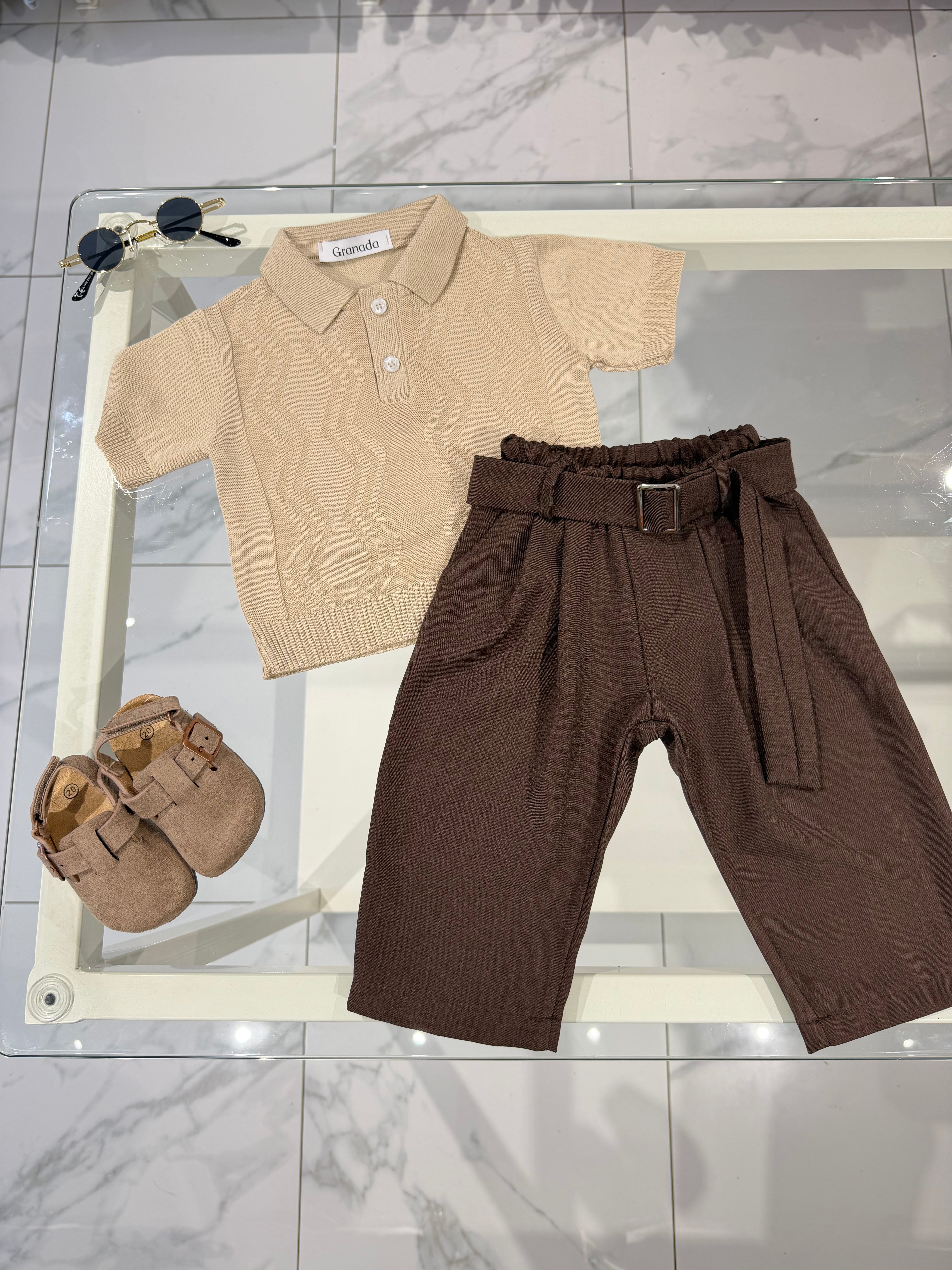 Polo beige