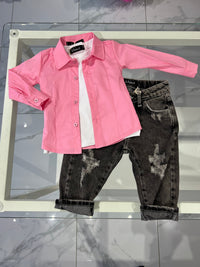 Camicia rosa