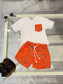 Costume + t-shirt orange