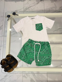 Costume + t-shirt green
