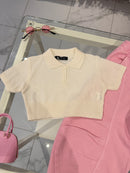 Maglia crop