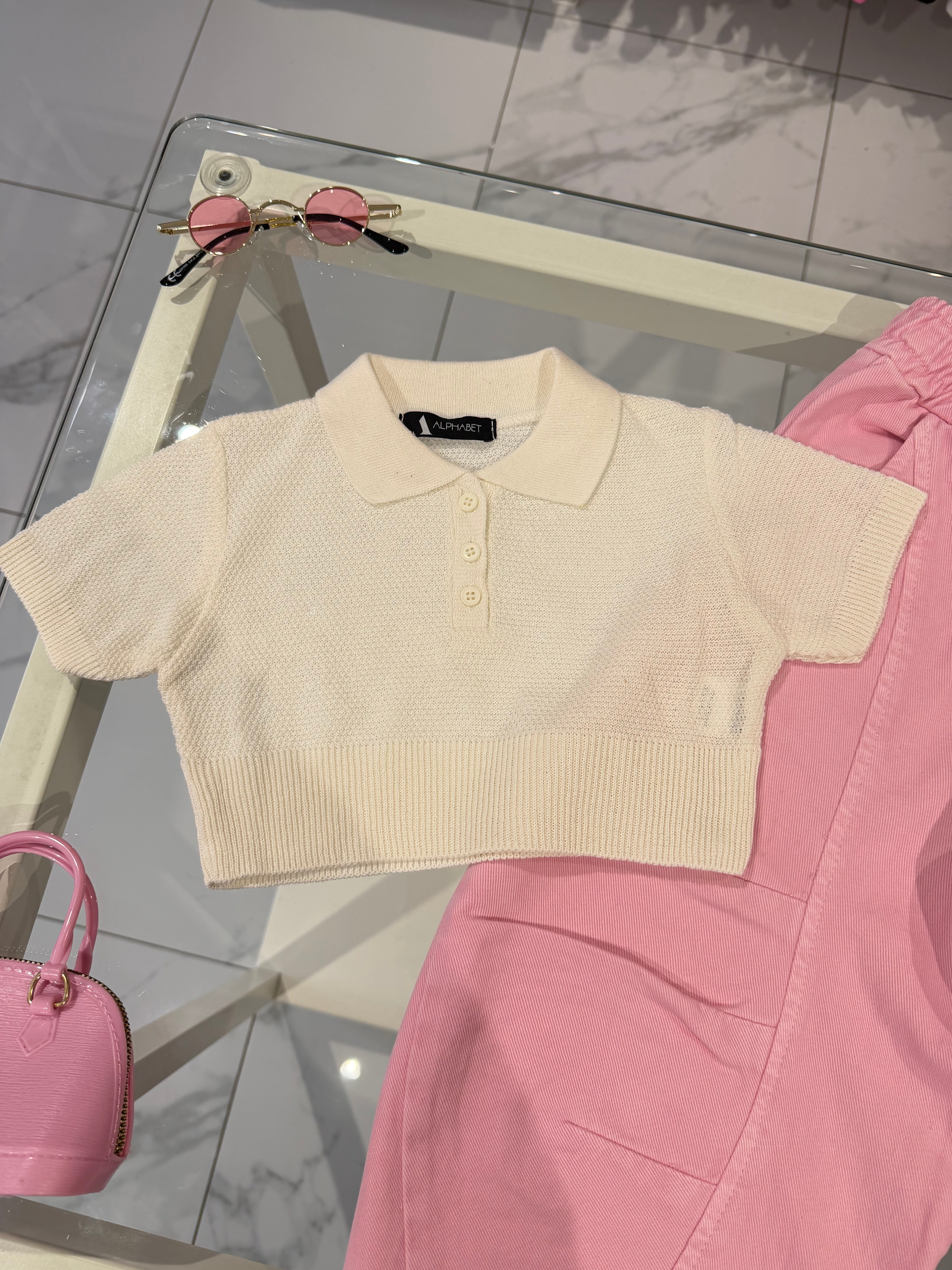 Maglia crop