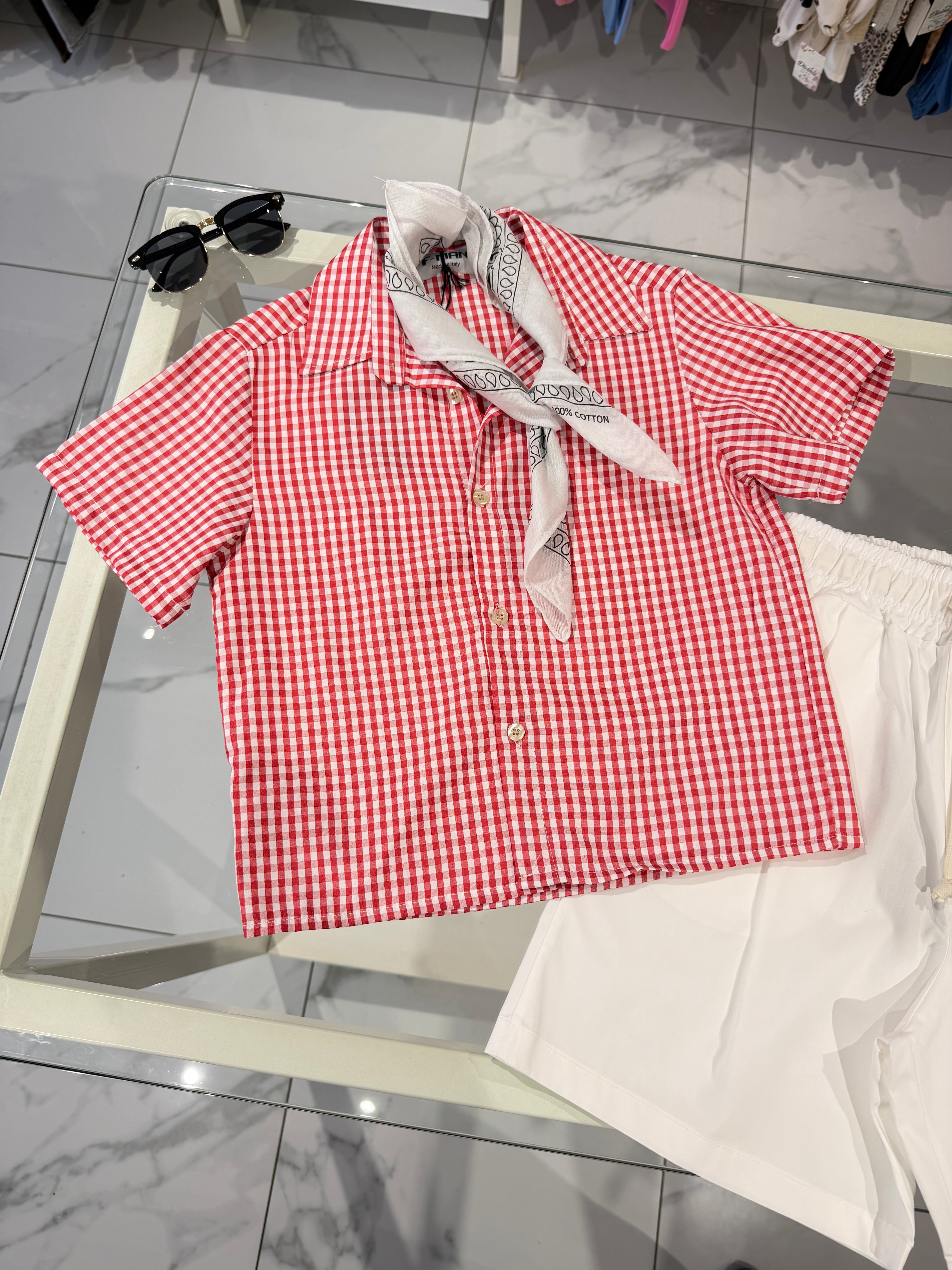 Camicia quadretti