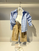 Pantalone beje  con cintura