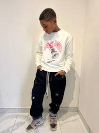 Jeans elastico in vita