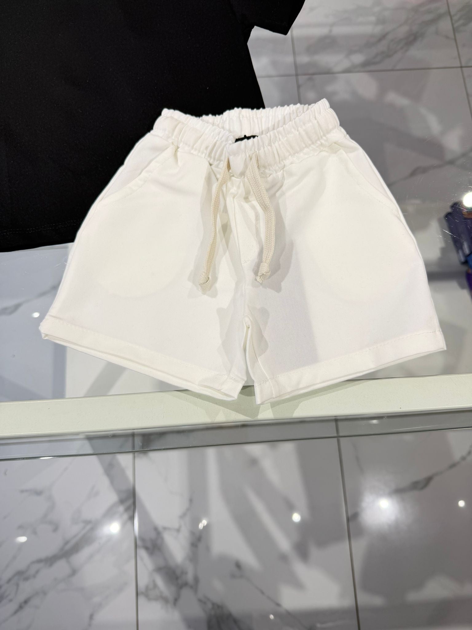 Bermuda cotone white