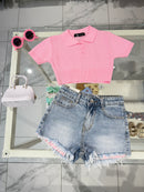 Short tasca animalier