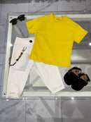 T-shirt basic premium Yellow