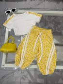 Coordinato animalier t shirt