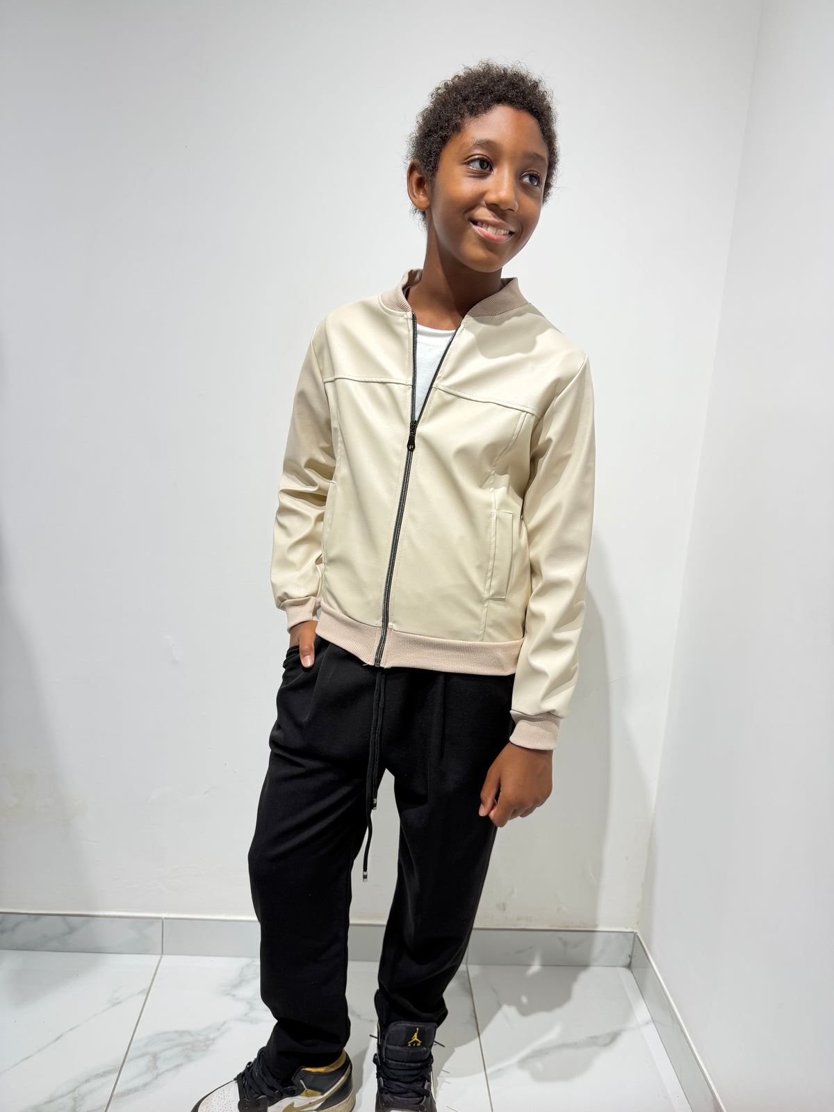 Jacket ecopelle
