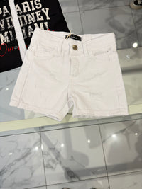 Bermuda jeans white