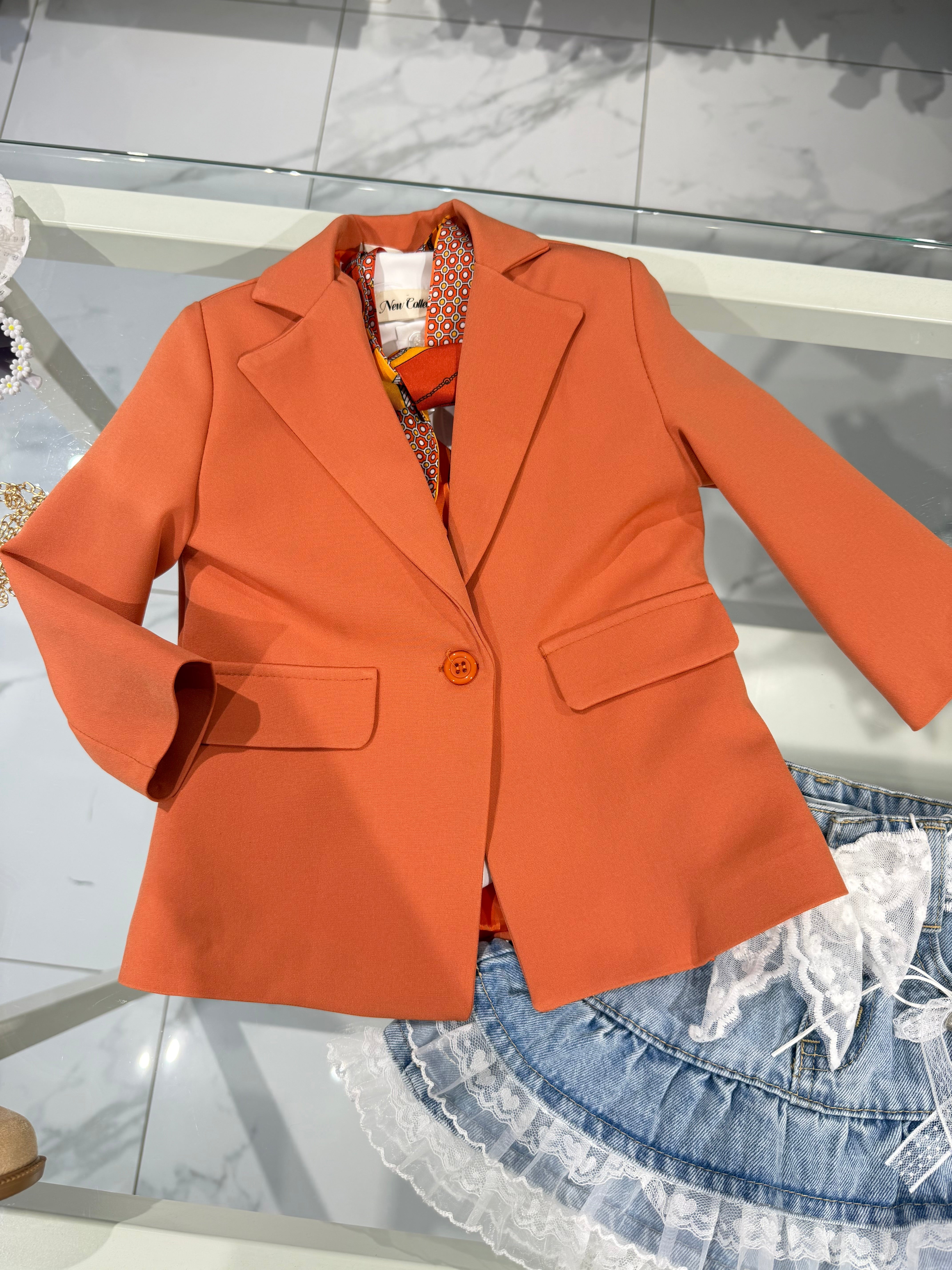 Blazer arancio