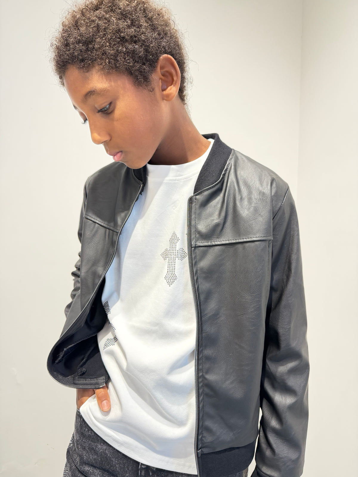Jacket ecopelle