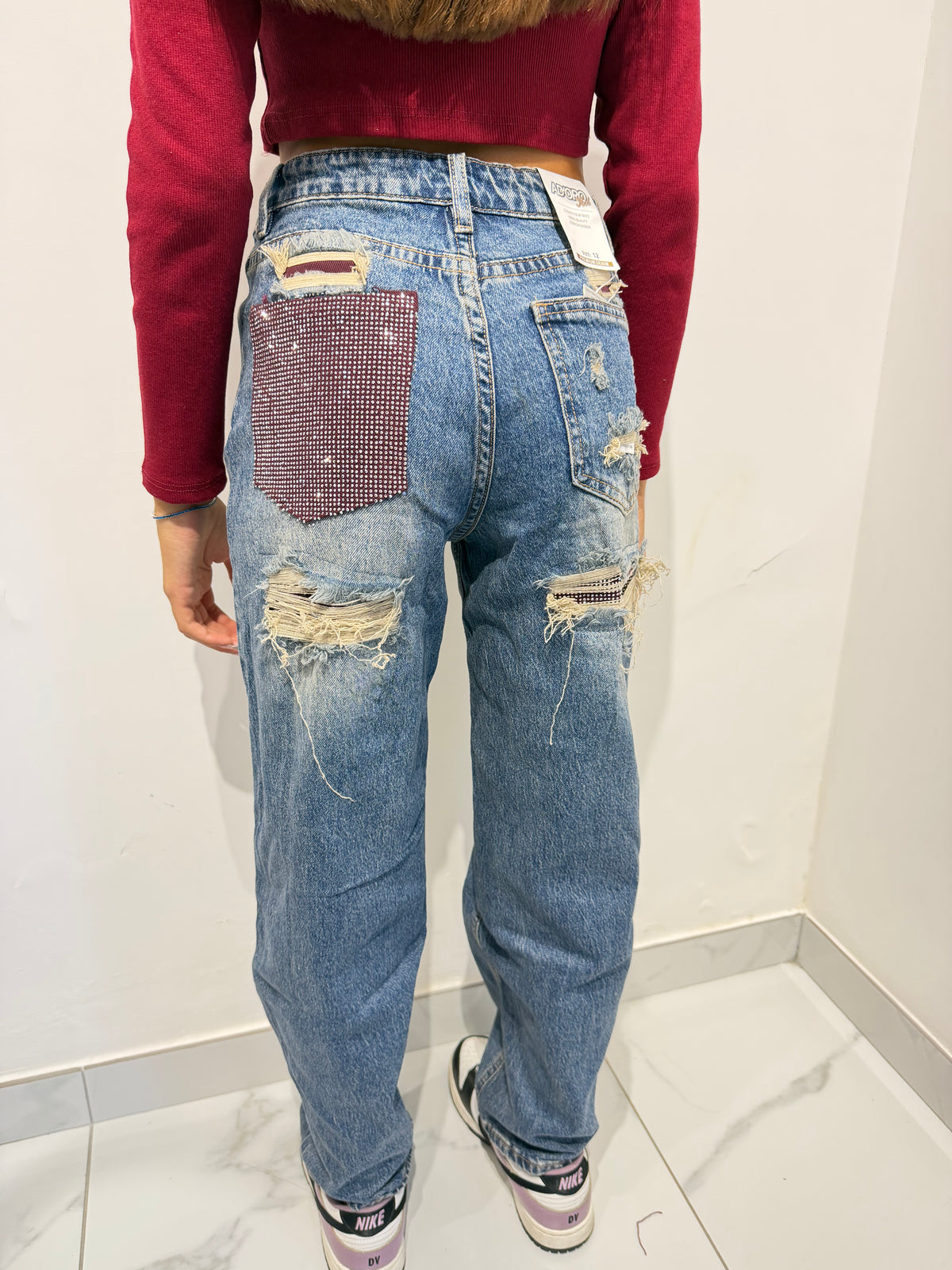 Jeans tasca Diamond