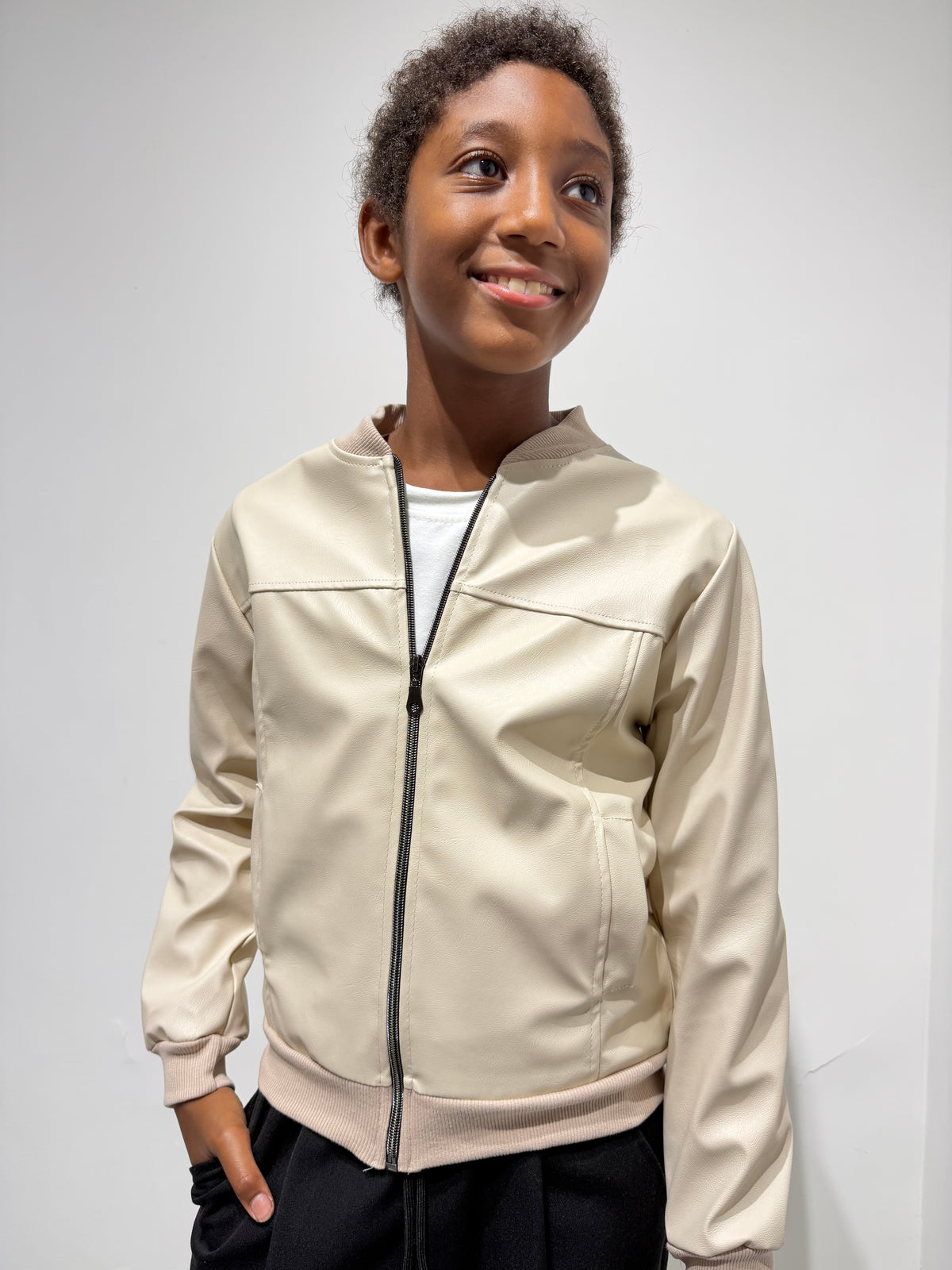 Jacket ecopelle
