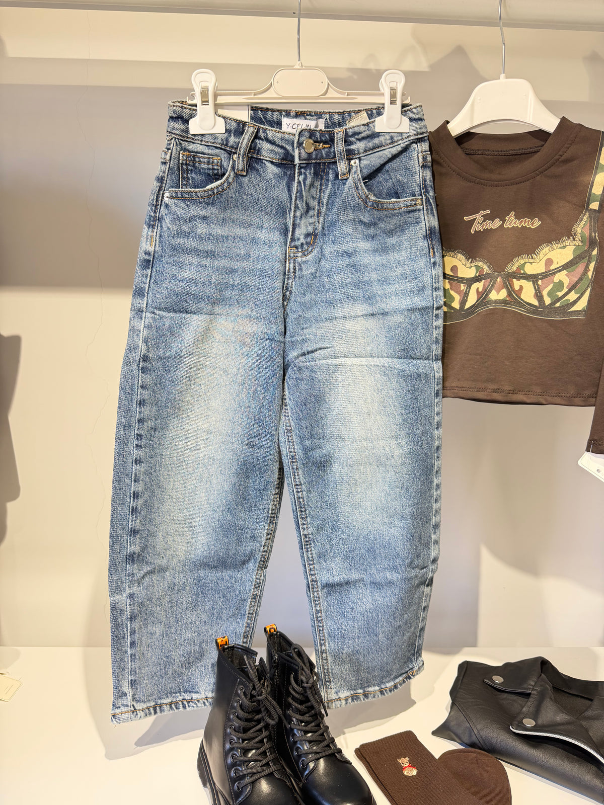 Jeans tasca Brown Diamond