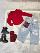 Maglia crop