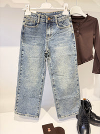 Jeans animalier tasca Brown