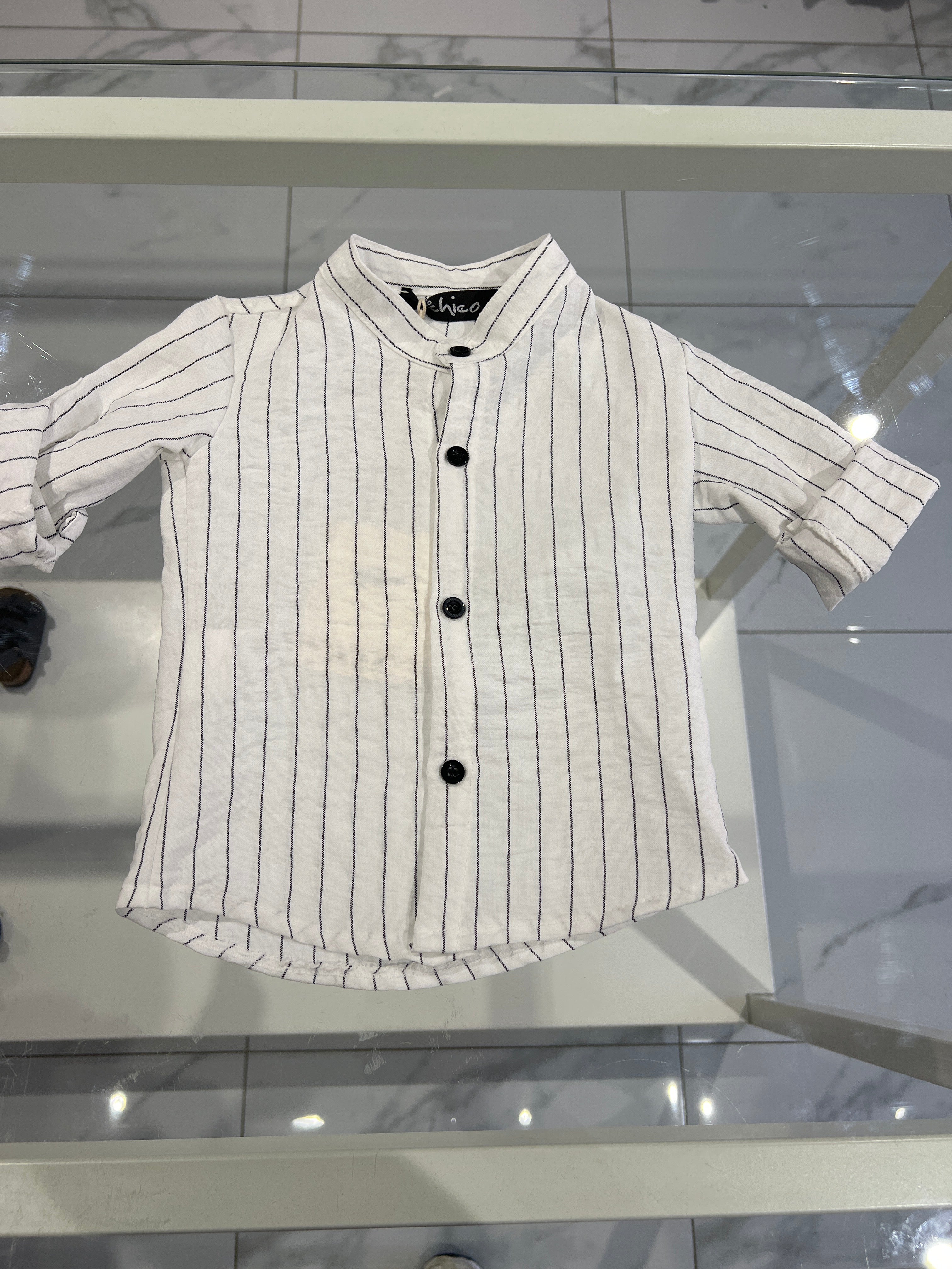 Camicia gessata
