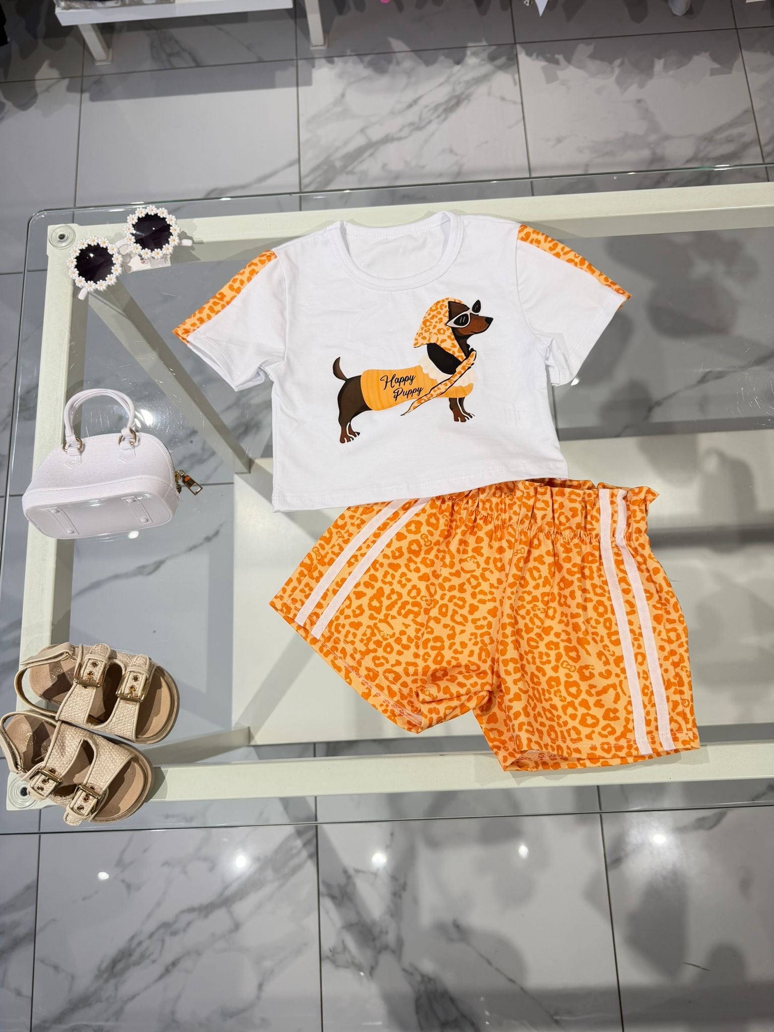 Coordinato Dog orange