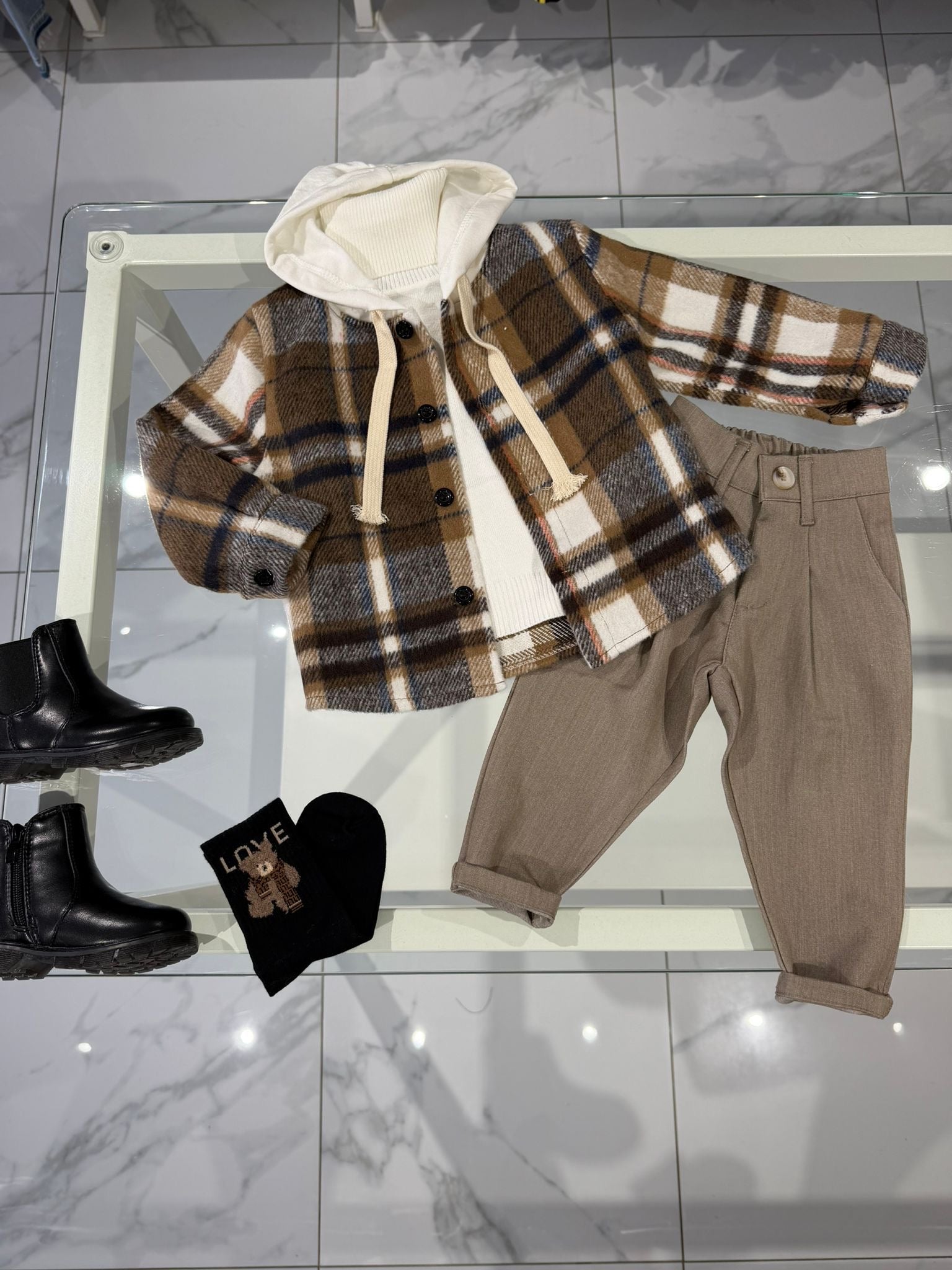 Camicia quadri flanella