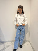 Jeans fiocchetti