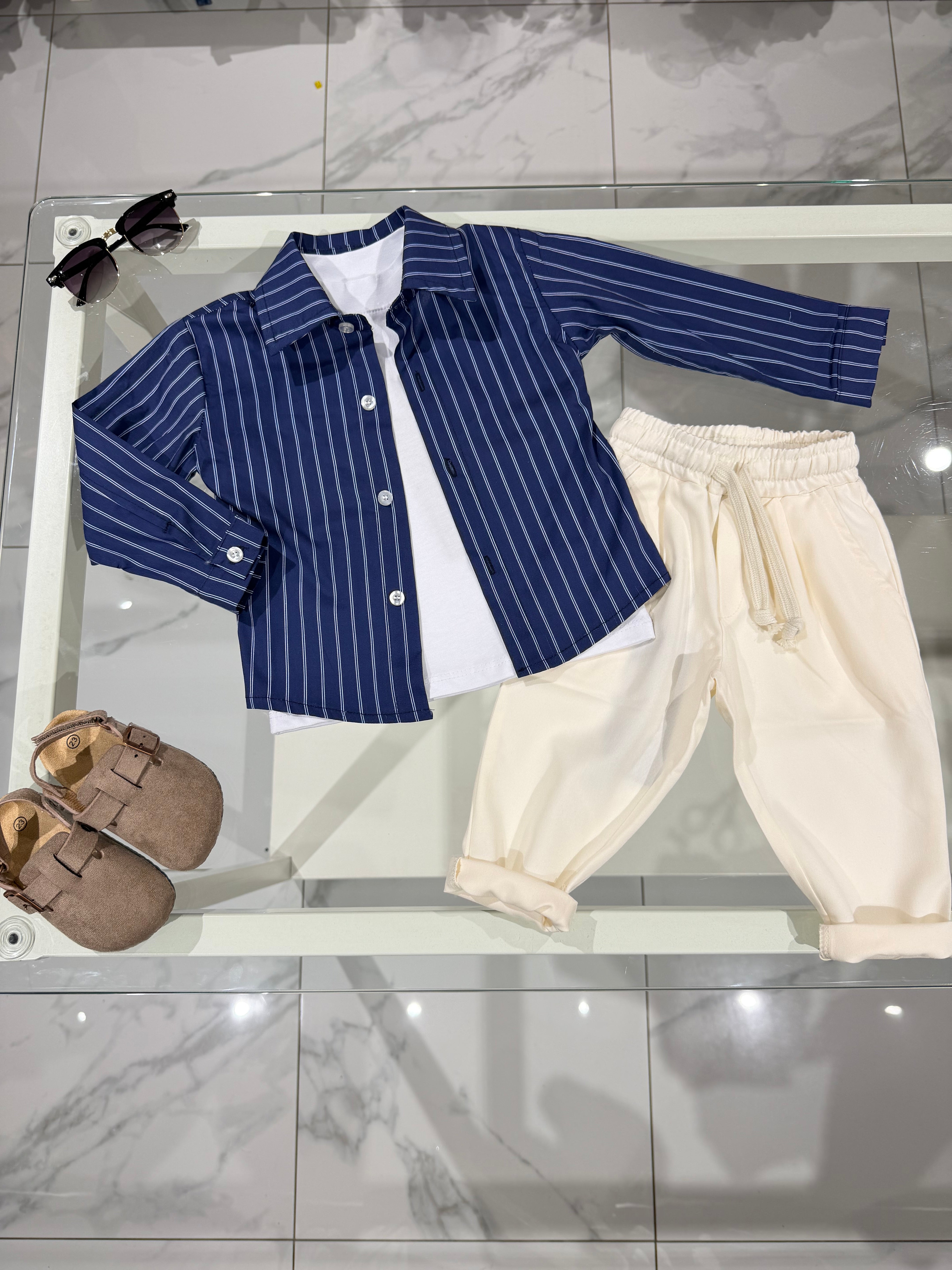 Camicia blu