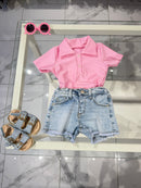Body polo pink