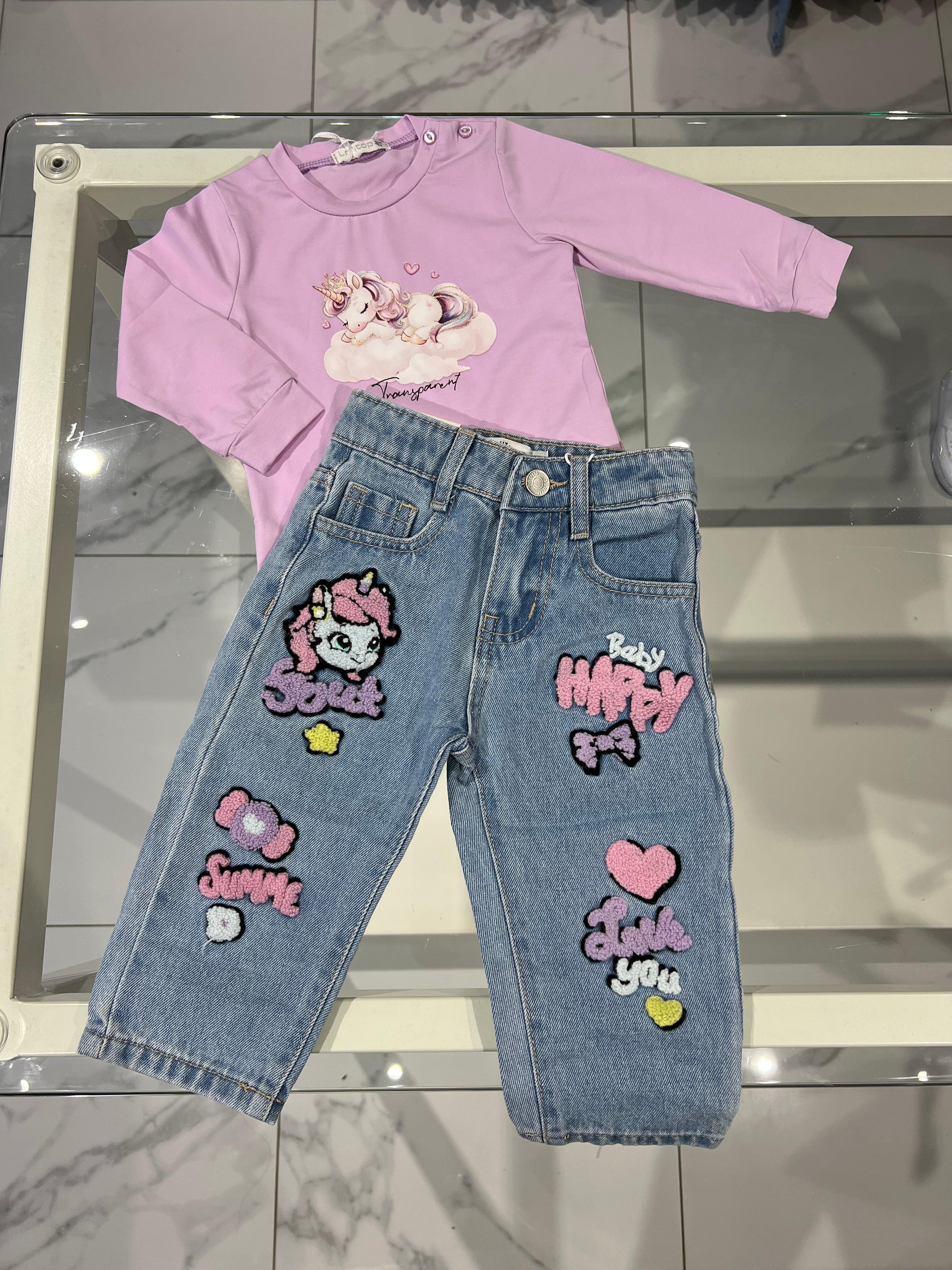 Jeans unicorno