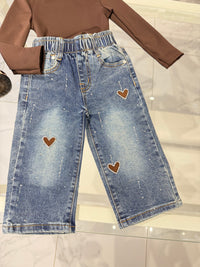 Jeans cuori