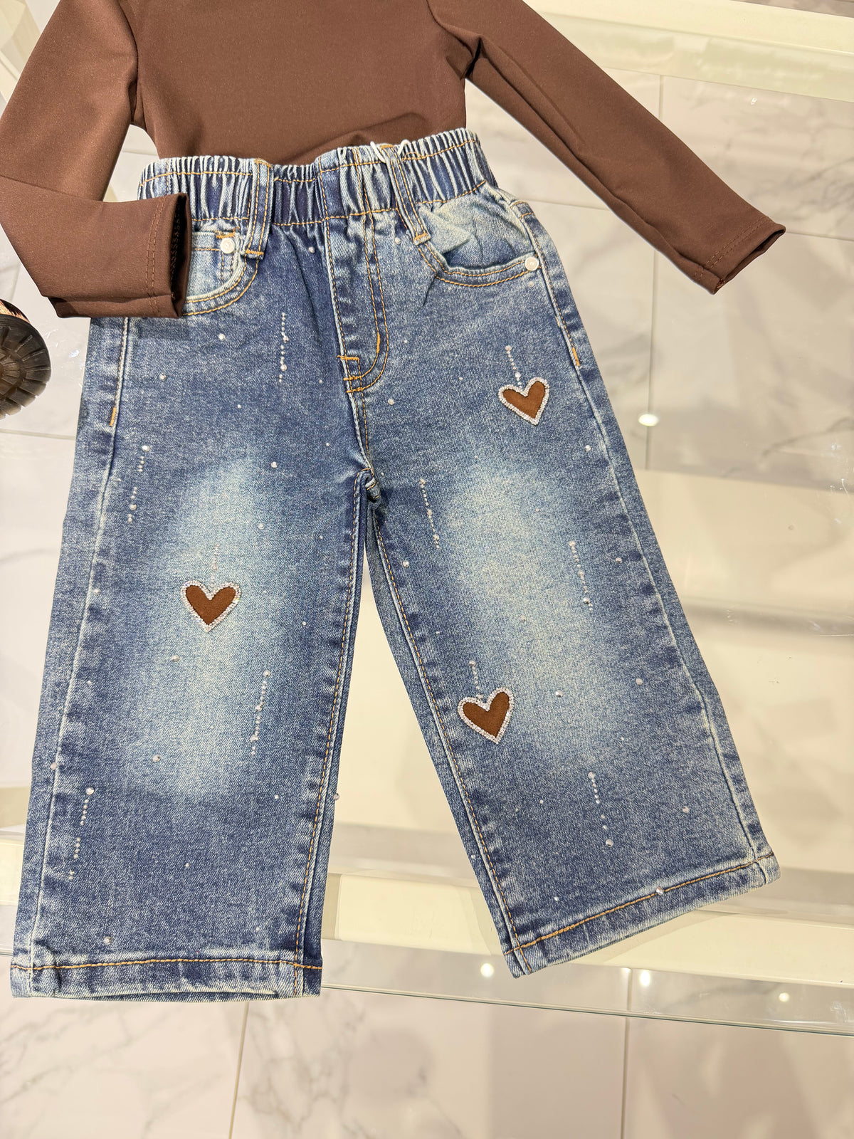 Jeans cuori