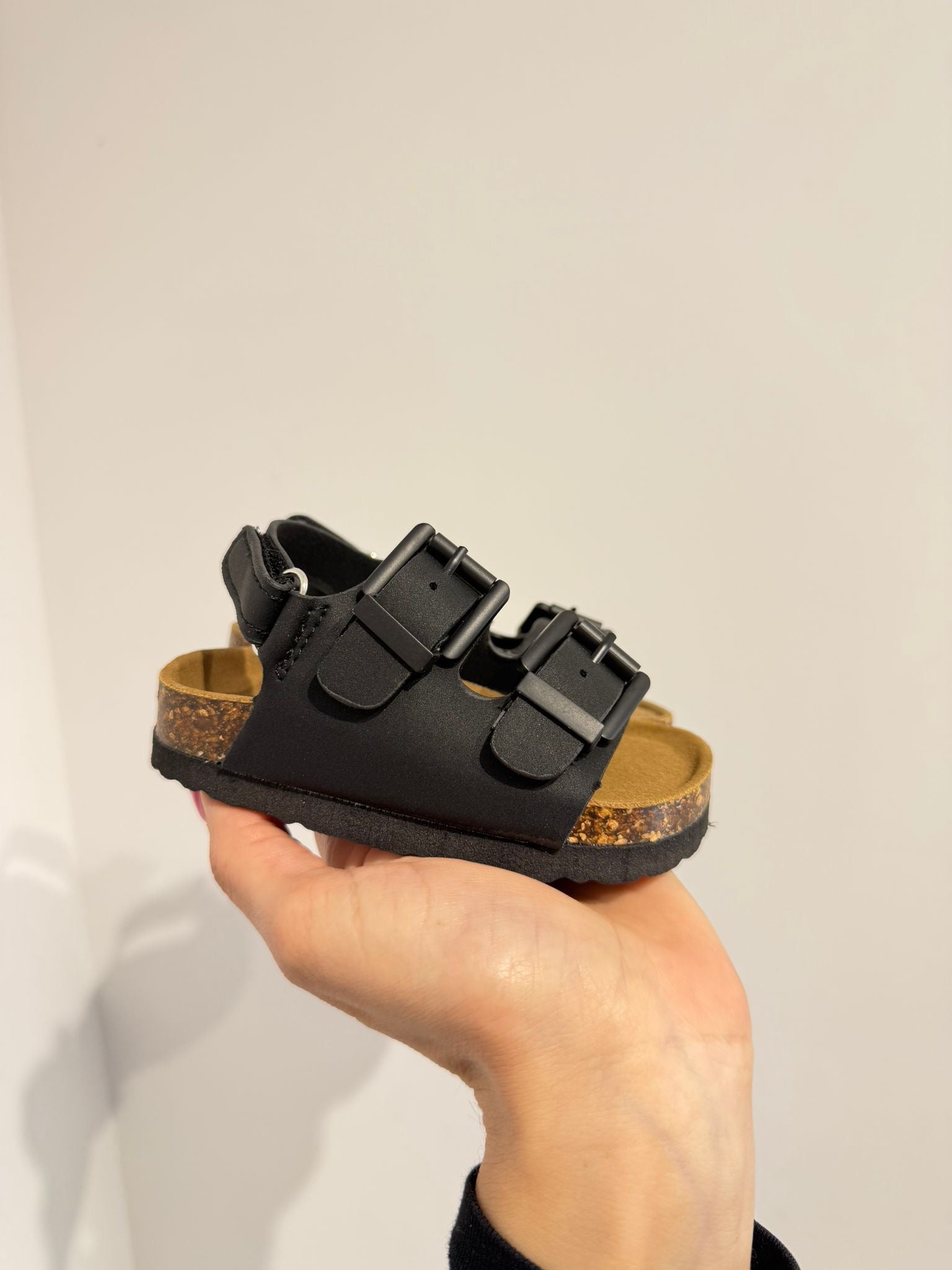 Sandaletto mod. Birkerst**k nero