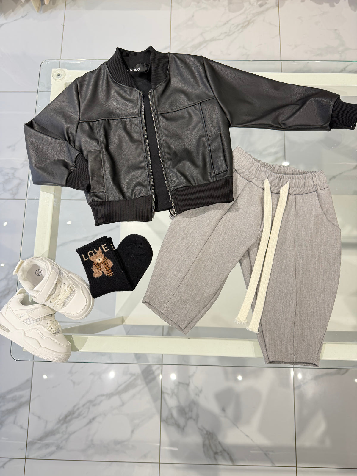 Jacket ecopelle