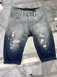 Jeans bicolore
