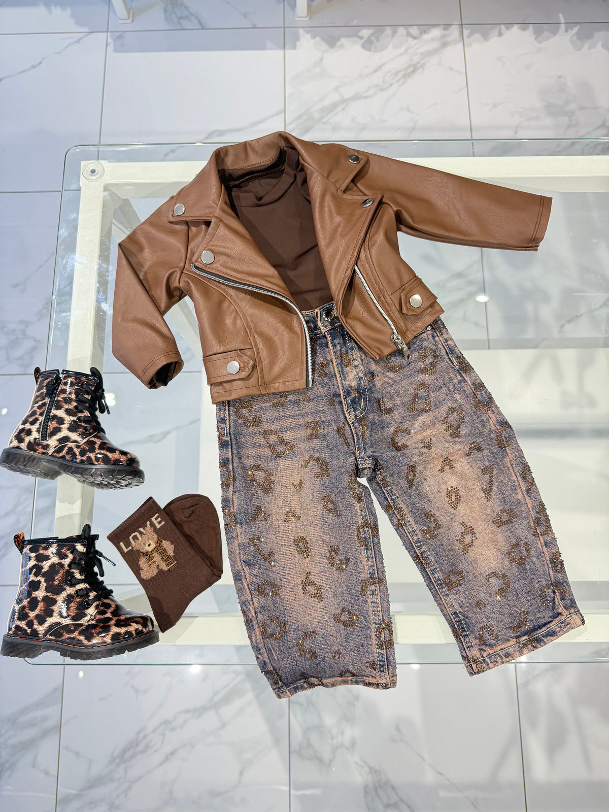 Jeans animalier