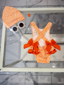 Costume animalier orange