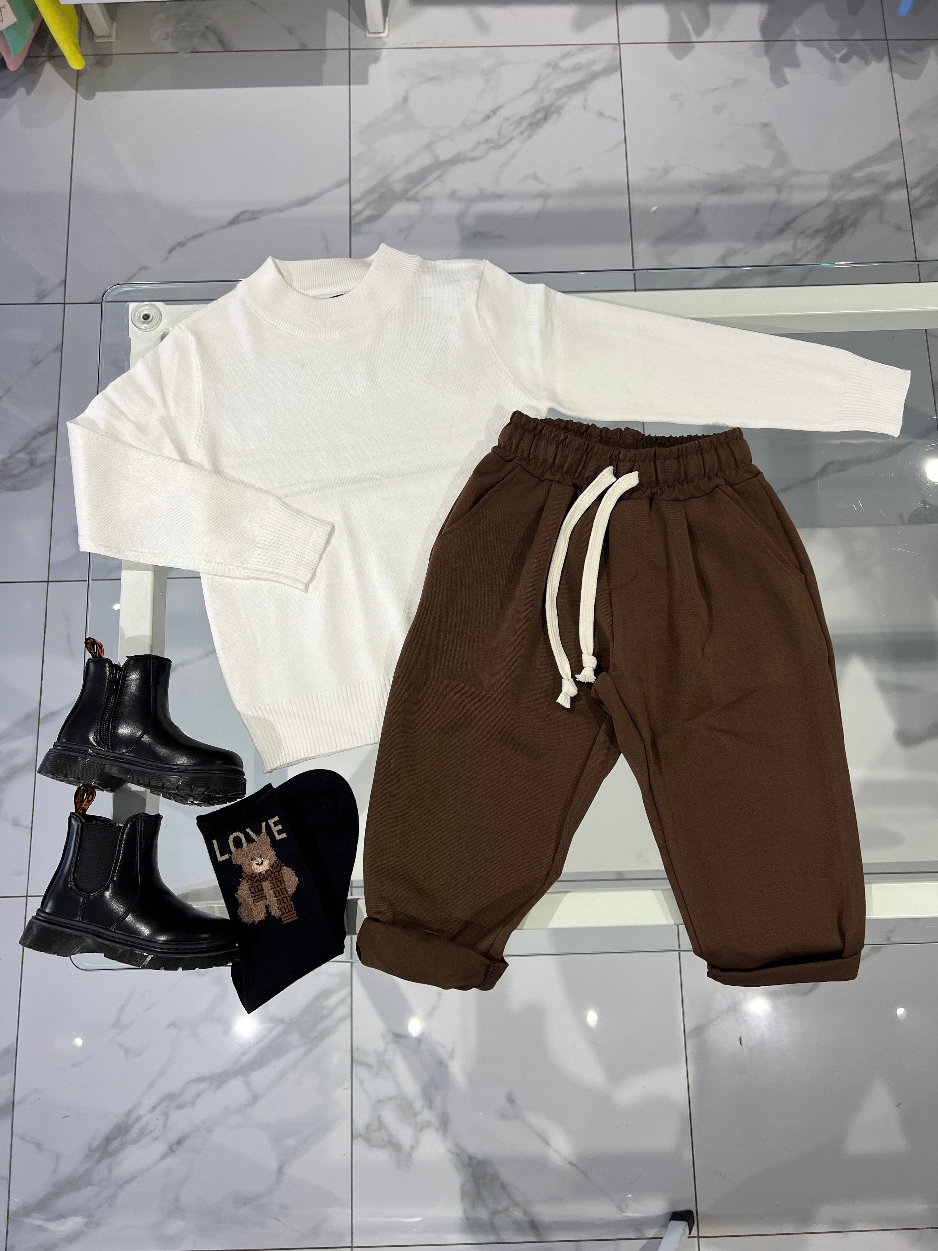 Mezzocollo bianco