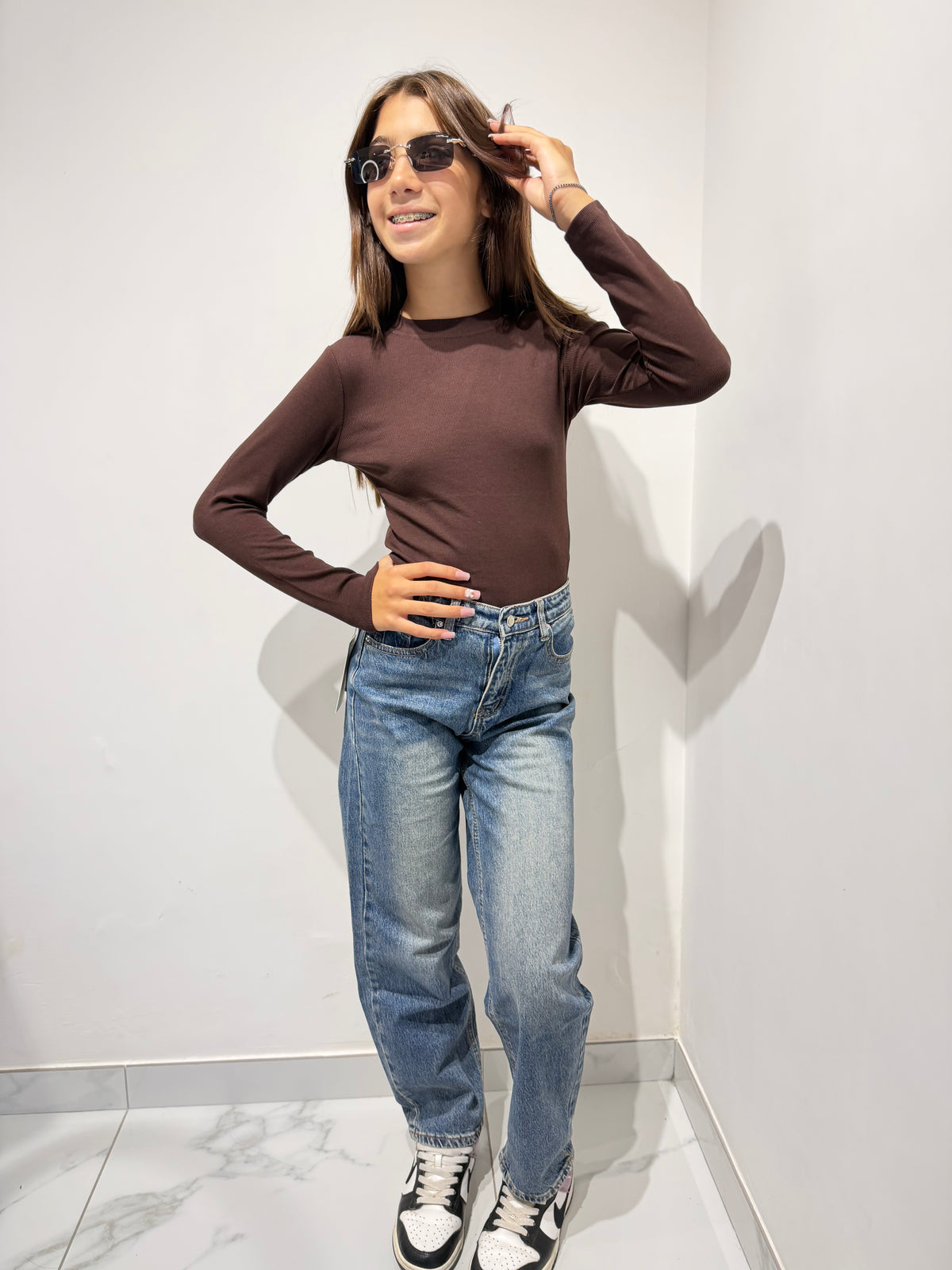 Maglia crop