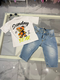 T-shirt Teddy retro
