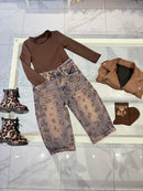 Jeans animalier
