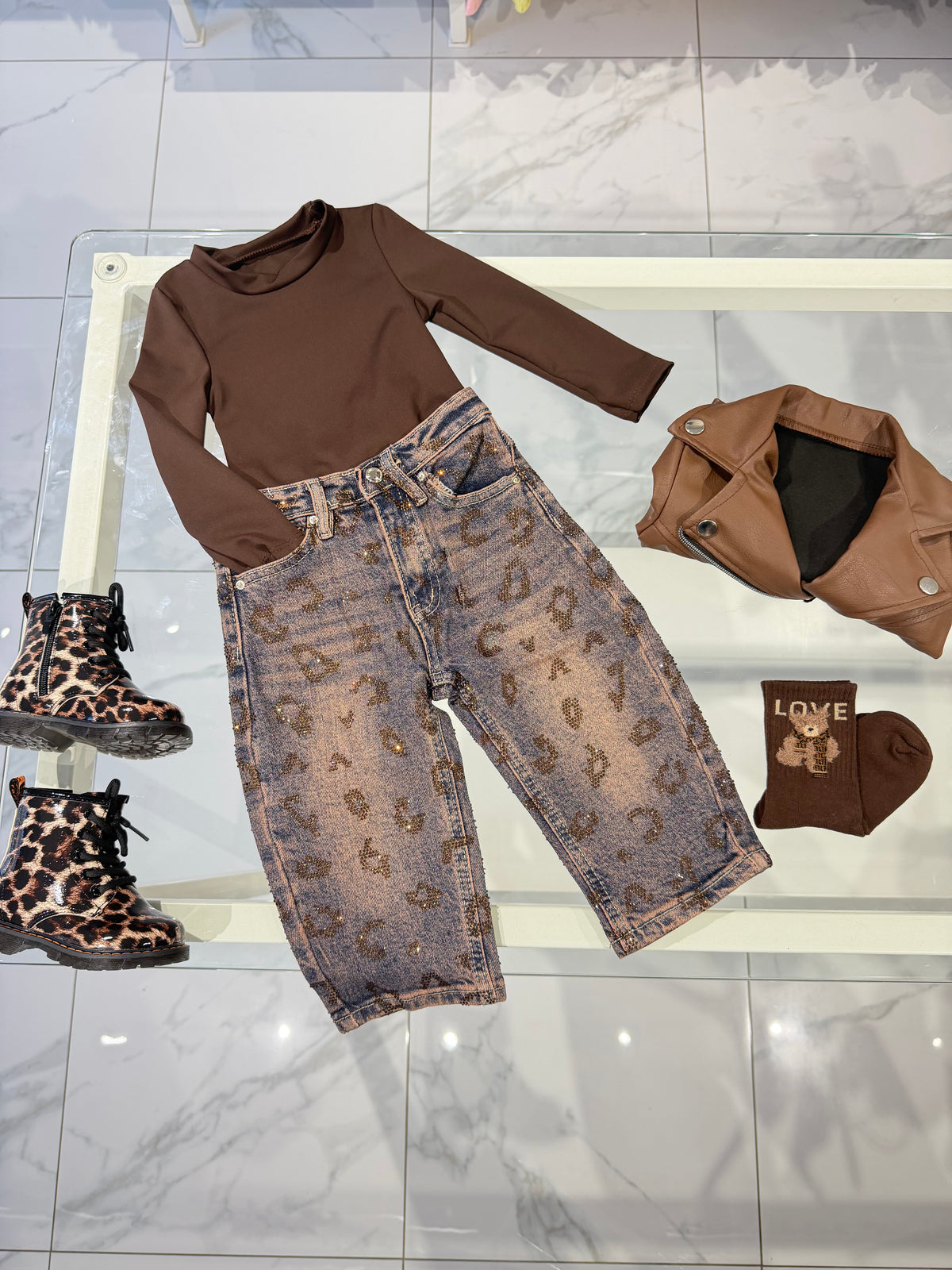 Jeans animalier