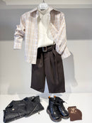 Pantalone con cintura Brown