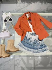 Blazer arancio