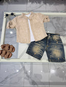 Camicia sabbia