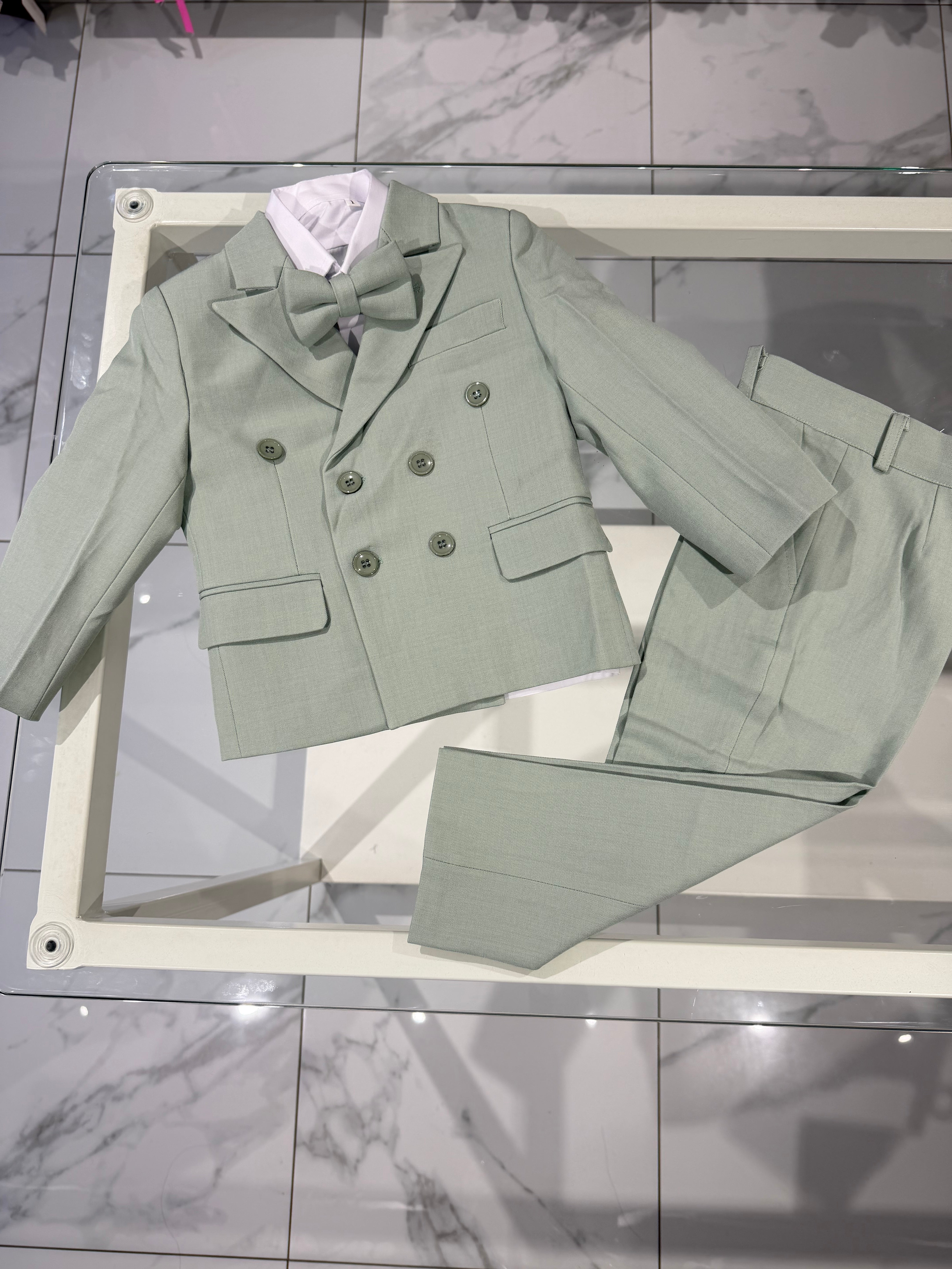 Abito elegance salvia