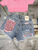 Short tasca animalier