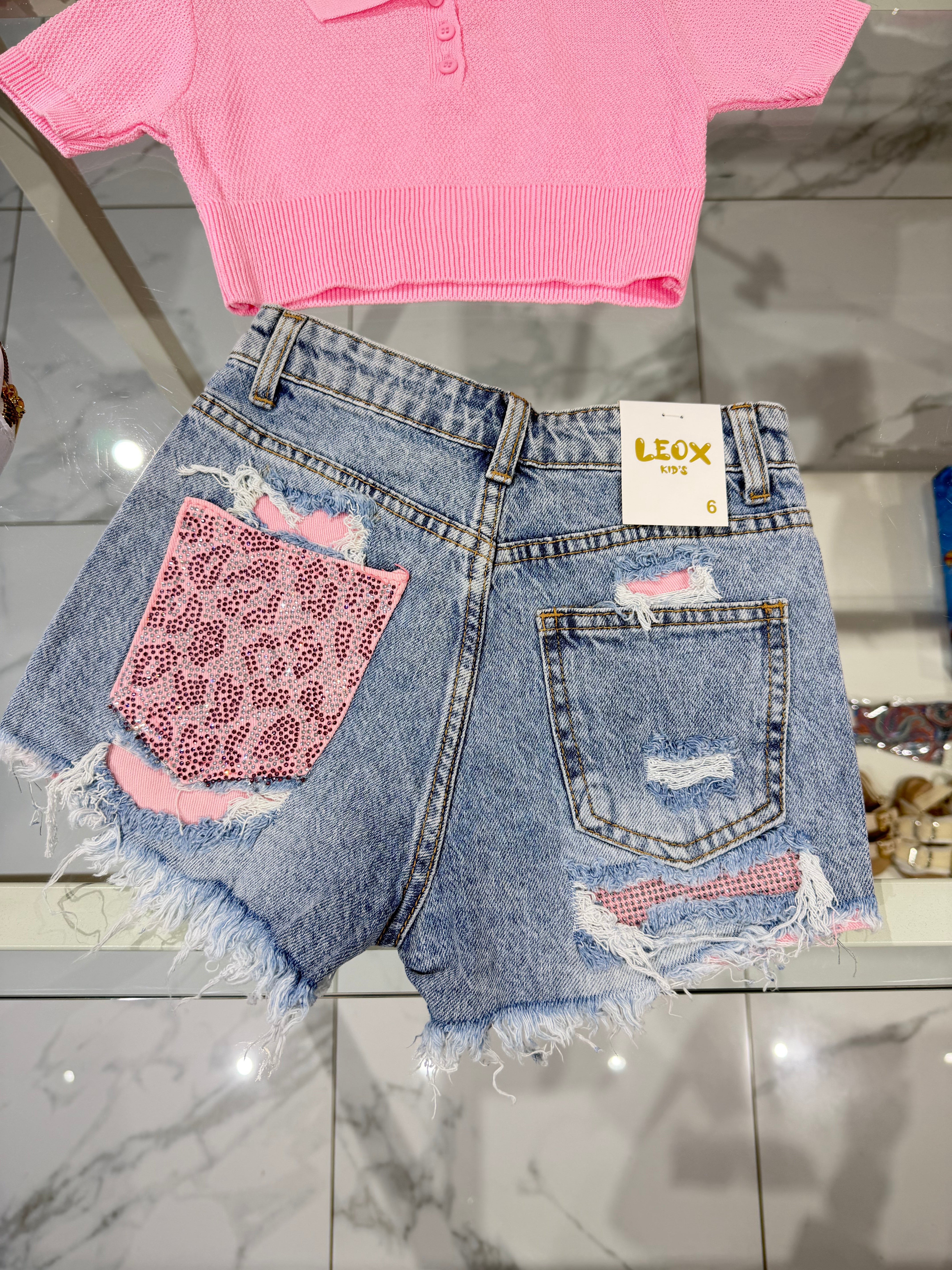 Short tasca animalier